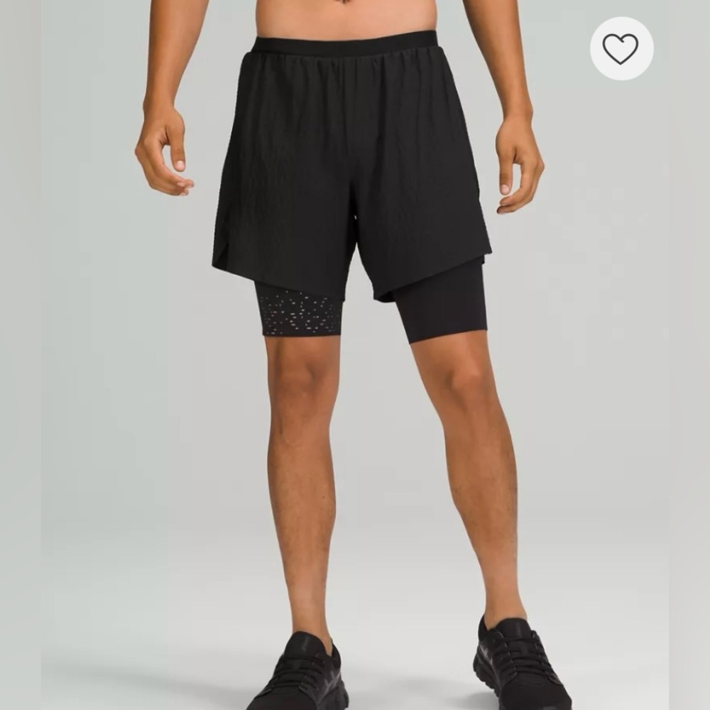 Lululemon Athletica Men's Black Athletic Shorts